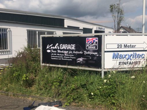 Banner Koch´s Garage