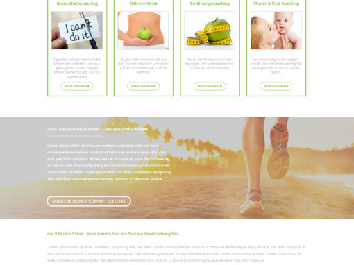 Körperkompetenzen Webdesign