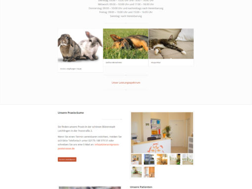 Tierarzt Homepage
