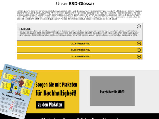 ESD Schutzzone Design